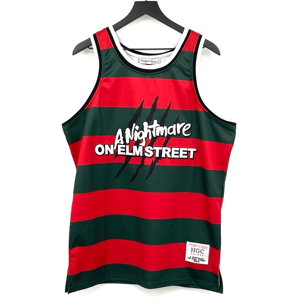Headgear NIGHTMARE ON ELM STREET FREDDY Classics Basketball Jersey Mens XL